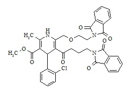 PUNYW6448258 <em>Amlodipine</em> Di-<em>Phthalimide</em> <em>Impurity</em>