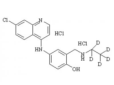 PUNYW23808400 N-Desethyl Amodiaquine-d5 DiHCl