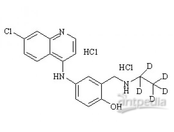PUNYW23808400 N-Desethyl Amodiaquine-d5 DiHCl
