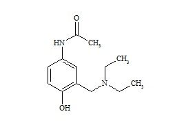 PUNYW23814245 <em>Amodiaquine</em> <em>Impurity</em> 2 (4-Acetamideo2-Diethylaminomethylphenol)