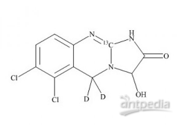 PUNYW21493300 3-Hydroxy Anagrelide-13C-d2