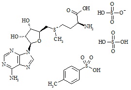PUNYW13696502 S-Adenosyl-L-Methionine <em>Disulfate</em> p-Toluenesulfonate (Mixture of Diastereomers)