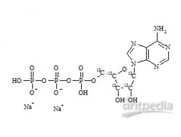 PUNYW13719541 Adenosine 5'-Triphosphate-13C5 as disodium salt