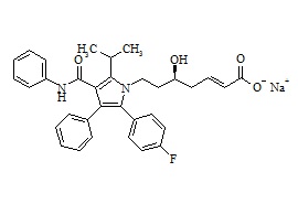 PUNYW5907486 <em>Atorvastatin</em> Dehydro <em>Sodium</em> <em>Salt</em> (E/Z mixture)
