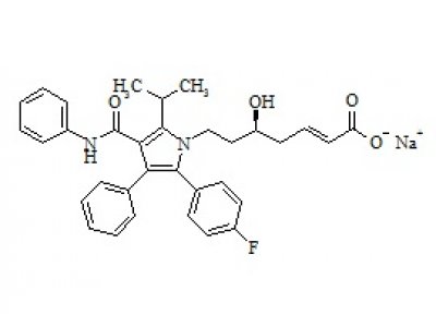 PUNYW5907486 Atorvastatin Dehydro Sodium Salt (E/Z mixture)