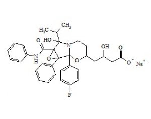 PUNYW5931398 Atorvastatin Cyclic Sodium Salt (Fluorophenyl) Impurity