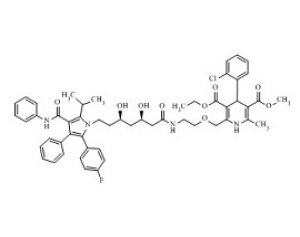 PUNYW5966273 Atorvastatin-Amlodipine Dimer (Mixture of Diastereomers)