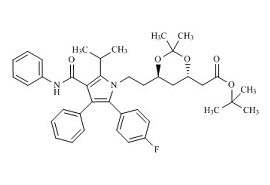 <em>PUNYW5980177</em> <em>10-trans-Atorvastatin</em> <em>Acetonide</em> <em>tert-Butyl</em> <em>Ester</em>