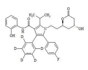 PUNYW5859415 Ortho-Hydroxy Atorvastatin-d5 Lactone