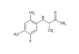<em>PUNYW20753148</em> (<em>2,4-Dinitro-5-fluorophenyl</em>) <em>L-Alaninamide</em>