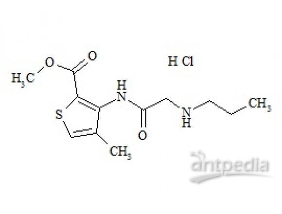 PUNYW21052287 Articaine Impurity A (Acetamidoarticaine HCl)