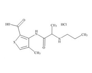 PUNYW21055159 Articaine EP Impurity B HCl (Articaine Acid HCl)
