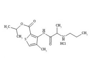 PUNYW21058359 Articaine EP Impurity C HCl (Articaine Isopropyl Ester HCl)