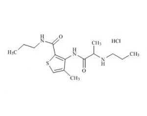 PUNYW21073561 Articaine EP Impurity F HCl (Articaine Acid Propionamide HCl)