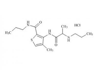 PUNYW21073561 Articaine EP Impurity F HCl (Articaine Acid Propionamide HCl)
