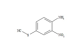 PUNYW11423489 <em>Albendazole</em> <em>Impurity</em> 5 (2-Nitro-4-Thiocyanatoaniline)