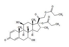 PUNYW26306542 Alclometasone <em>Dipropionate</em> <em>Impurity</em> 3