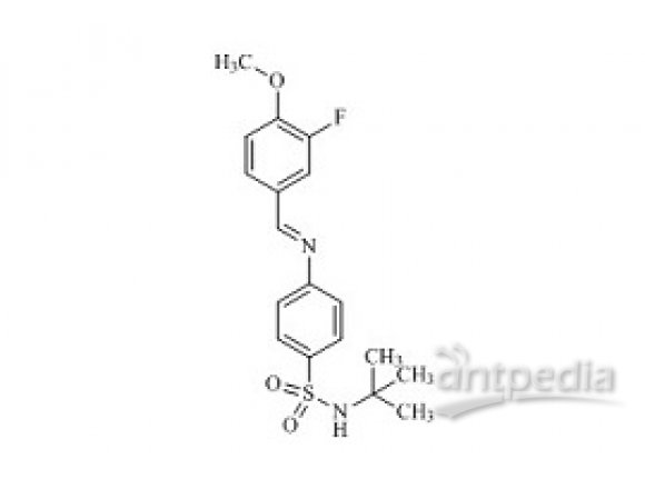 PUNYW24005436 N-(3-Fluoro-4-methoxybenzylidene)-4-(tert-butylaminosulfonyl)aniline