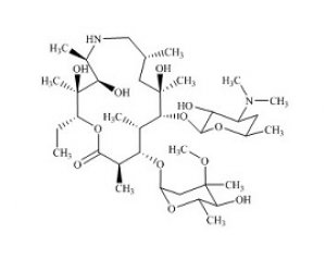 PUNYW12858189 Azithromycin EP Impurity A (Azathramycin) (Desmethyl Azithromycin)