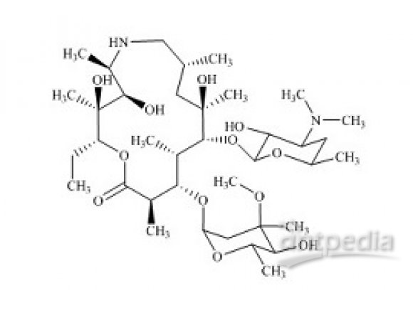 PUNYW12858189 Azithromycin EP Impurity A (Azathramycin) (Desmethyl Azithromycin)