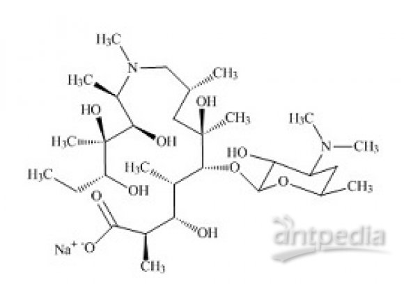 PUNYW12862466 3-Hydroxy Azithromycinoic Acid Sodium Salt