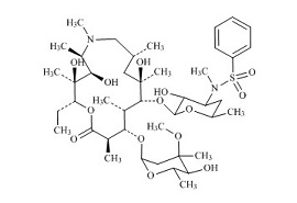 PUNYW12867377 3’-<em>N</em>-Demethyl-3’-<em>N</em>- (phenylsulfonyl) <em>azithromycin</em>