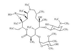 <em>PUNYW12870391</em> <em>Azithromycin</em> <em>Impurity</em> <em>6</em> (<em>Azithromycin</em> <em>11,12-hydrogenborate</em>)