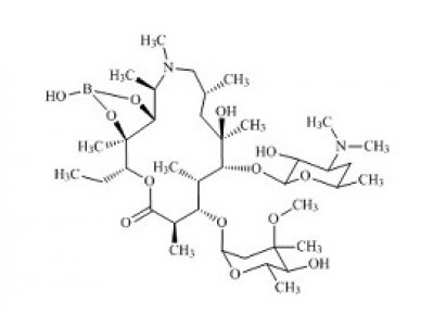 PUNYW12870391 Azithromycin Impurity 6 (Azithromycin 11,12-hydrogenborate)