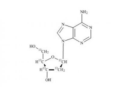 PUNYW26501278 2'-Deoxyadenosine-13C5
