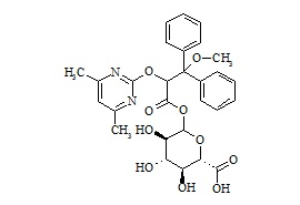 PUNYW20724201 Ambrisentan Acyl <em>Glucuronide</em> (<em>Mixture</em> of <em>Diastereomers</em>)