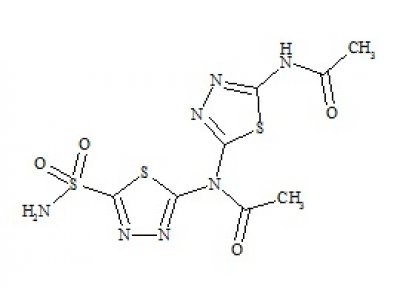 PUNYW21681592 Acetazolamide Impurity - N-(5-Acetamido-1,3,4-Thiadiazole-2-YL) Sulphamoyl-1,3,4-Thiadiazol-2-yl Acetamide