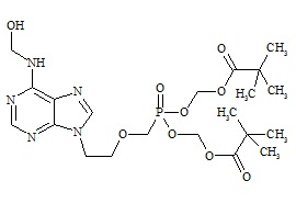 PUNYW18620389 <em>Adefovir</em> Dipivoxyl <em>Impurity</em> I (<em>Adefovir</em> Dipivoxyl N6-Hydroxymethyl <em>Impurity</em>)