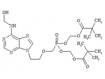 PUNYW18620389 Adefovir Dipivoxyl Impurity I (Adefovir Dipivoxyl N6-Hydroxymethyl Impurity)