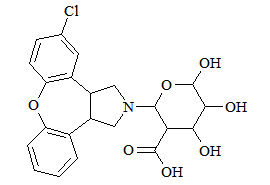 PUNYW20689125 N-Desmethyl <em>Asenapine</em> glucuronide