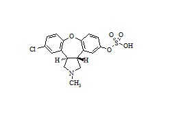 <em>PUNYW20693319</em> <em>Asenapine</em> <em>O-sulfate</em>