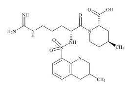 PUNYW8383595 <em>Argatroban</em>-(D,<em>2S</em>,<em>4S</em>)-Isomer (Mixture of Diastereomers)