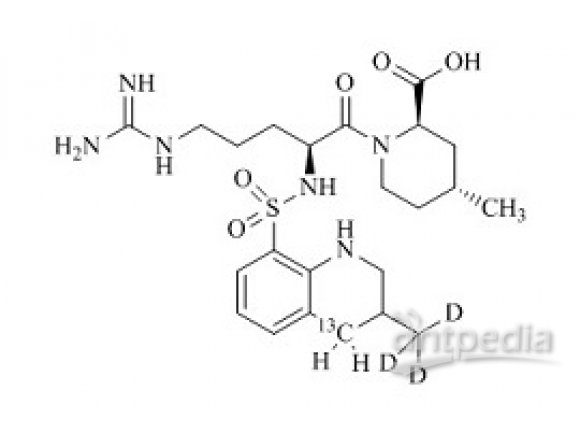 PUNYW8417171 Argatroban-13C-d3 (Mixture of Diastereomers)