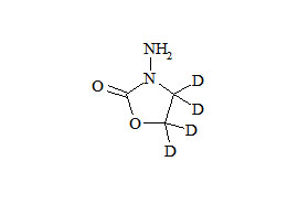 <em>PUNYW27122419</em> <em>3-Amino-2-oxazolidinone</em>-d4
