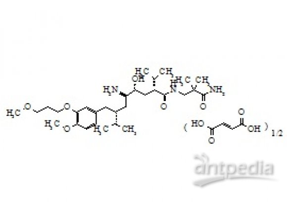 PUNYW20651223 Aliskiren Hemifumarate Enantiomer (RRRR isomer) Impurity
