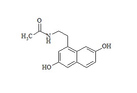 <em>PUNYW20964101</em> <em>7-Desmethyl-3-hydroxyagomelatine</em>