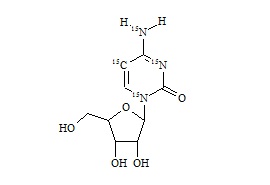PUNYW9771385 <em>Azacitidine</em>-13C-15N3