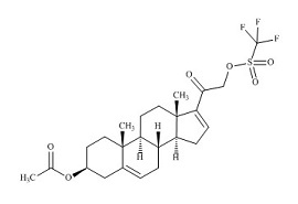PUNYW7794365 <em>Abiraterone</em> <em>Related</em> <em>Compound</em> 5 (<em>Pregnenolone-16-ene</em> <em>Acetate</em> 21-Triflate)