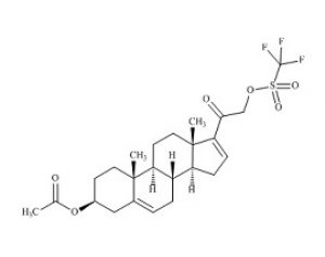 PUNYW7794365 Abiraterone Related Compound 5 (Pregnenolone-16-ene Acetate 21-Triflate)