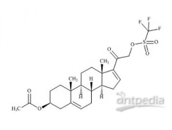PUNYW7794365 Abiraterone Related Compound 5 (Pregnenolone-16-ene Acetate 21-Triflate)