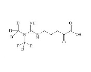 PUNYW14383466 Alfa-Keto-Delta-(NG,NG-Dimethylguanidino)valenic Acid-d6