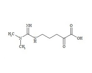 PUNYW14345346 alfa-Keto-Delta-(NG,NG-Dimethylguanidino)valenic Acid