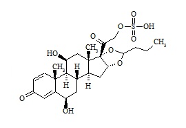 PUNYW7364547 <em>6-Beta-Hydroxy</em> <em>Budesonide</em> Sulfate