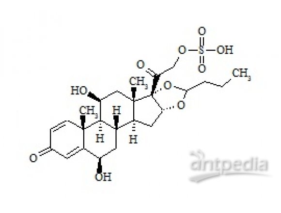 PUNYW7364547 6-Beta-Hydroxy Budesonide Sulfate