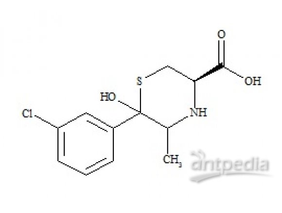 PUNYW8624552 Bupropion Impurity ((3R,5RS,6RS)-6-(3-Chlorophenyl)-6-Hydroxy-5-Methyl-3-Thiomorpholine Carboxylic Acid)