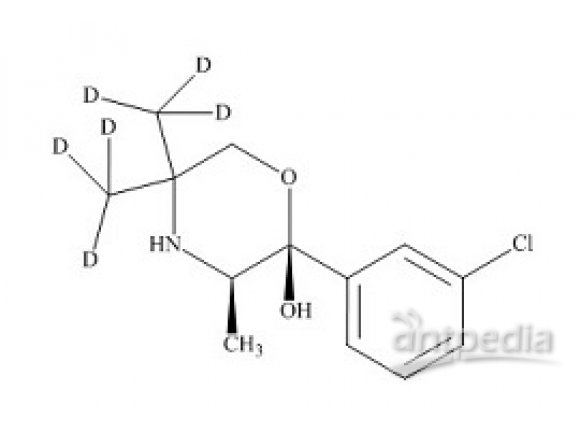 PUNYW8634326 (R,R)-Hydroxy Bupropion-d6
